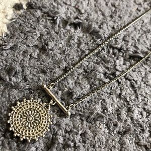 Lucky Brand silver pendant necklace